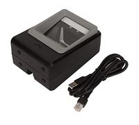 Sxhlseller Escáner de Códigos QR, Escáner de Códigos 1D-2D de Alta Sensibilidad, de de Barras de Escritorio con Cable para Supermercados, Modo de Ahorro de Energía y Activación Automática,