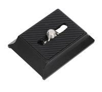 Sxhlseller Estuche de Almacenamiento Adaptador de Trípode para Cámara Placa de Aluminio CNC para Rótula de Bola Arca y RC5, Acolchado Antirrayas, Compatible con Varios Trípodes de Cámara