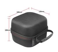 Sxhlseller Estuche Rígido de Viaje para Minialtavoz Inteligente HomePod, Estuche Protector Resistente Al Desgaste, Diseño Conveniente, Adecuado para Uso Doméstico (Black)