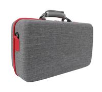 Sxhlseller Estuche Rígido para Consola de Juegos con Correa para el Hombro, Bolsa de Almacenamiento de Viaje Impermeable y a Prueba de Golpes para Consola, Controladores, Auriculares, Cables, (Grey)