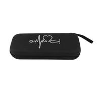 Sxhlseller Estuche Rígido para Estetoscopio, Bolsa de Almacenamiento Grande de EVA para Accesorios de Enfermera y Dispositivos Médicos Pequeños