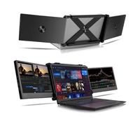 Sxhlseller Extensor de Monitor de Computadora de 11,6 Pulgadas, Pantalla de Monitor Triple IPS de 11,6 Pulgadas X 2 1920X1080P, con Interfaz USB X 2 HD MI USB 2.0, Extensor de Monitores