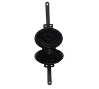 Sxhlseller Fabricante de Panqueques, Sartén de Pastel de Limpieza Simple para la Producción de Tostadas (BLACK)