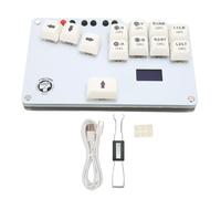 Sxhlseller Fight Stick, Teclado Fighting Box para WASD GP2040 CE Fightstick Fight Stick con Interruptor Cherry MX para MisterFPGA Steamcherry