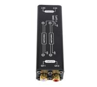 Sxhlseller Filtro de Ruido Aleación de Aluminio Aislador Plug and Play Blindaje de Ruido para Estudio de Cine en Casa, Eliminador de de Grado Profesional para Conferencias, Estéreo de Automóvil