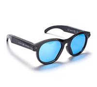 Sxhlseller Gafas Inteligentes AI, Gafas Bluetooth con Cámara de 2MP con Luz de Relleno LED y Micrófono con Cancelación de Ruido, para Vloggers y Bloggers de Viajes