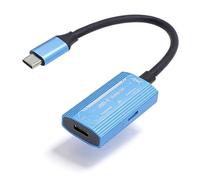 Sxhlseller Gafas USB C a AR y Adaptador de Carga, Salida de Vídeo 4K 60 Hz con Carga Rápida PD3.0 100 W, Concentrador Convertidor de Gafas XR Plug and Play para Consola Portátil,