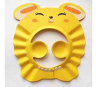 Sxhlseller Gorro de Natación Ajustable para bebé con Excelente Protección Auditiva, Impermeable para la Comodidad del bebé, Adecuado para Material EVA de Primera Calidad (YELLOW)