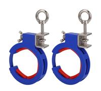 Sxhlseller Guía del Rodillo de Tracción de Cable de 2 Piezas con Cuerpo de Nylon Ajustable y Base de Acero Inoxidable, Polea de Alambre para la Instalación de Roscas de Esquina Exterior Al
