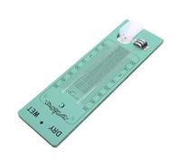 Sxhlseller Higrómetro Marino de Alta Precisión, Compuesto de Madera y Plástico Duradero, Termómetro de Bombilla Seca y Mojado para la Gestión de Equipos de Buques