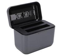 Sxhlseller Hub Cargador de Batería para Cámara X4 Air, Estuche de Carga Rápida de Batería Dual Portátil con Función de Almacenamiento e Indicador de Estado