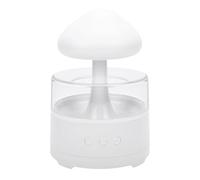 Sxhlseller Humidificador de Lluvia en la Nube y Difusor de Aceites Esenciales con 7 Modos de Luz LED, Dispositivo de Batería Recargable de 1800 MAh para Mejorar el Aire del Dormitorio o Sala de Estar