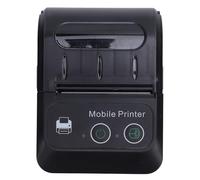 Sxhlseller Impresora Térmica de Recibos Bluetooth de 58 Mm, Impresora de Facturas USB Portátil Velocidad de Impresión de Alta Resolución de 203 PPP 80 Mm/s Compatible con Android y PC