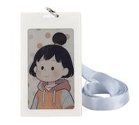 Sxhlseller Insignias Inteligentes NFC |Tarjeta Reutilizable y Resistente Al Agua, Pantalla de 3,7" para Visitantes Estudiantes del Personal, No Necesita Carga, ángulo de Visión de 180°,