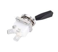 Sxhlseller Interruptor de Palanca Automotriz 12V 10A 24V 5A SPB200 65SA Ajuste Universal para Autos Clásicos - Reemplazo para, Aston, Austin, MG, Orificio de Montaje de Metal de 14,5 Mm