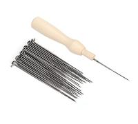 Sxhlseller Juego de Agujas de Fieltro, Agujas Duraderas de Acero Inoxidable para Muñecas, Juguetes, Bricolaje, Suministros para Manualidades de Costura Doméstica
