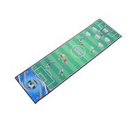 Sxhlseller Juego de Curling de Escritorio Portátil | Tapete Plegable Liso de 39,4x11,4 Pulgadas con 6 Pelotas para Fútbol de Fiesta Familiar en Interiores