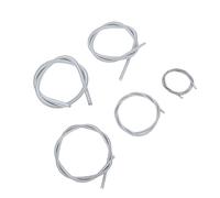 Sxhlseller Juego de Dobladores de Resortes para Tubos Internos, Resortes para Doblar Tubos Internos para de Cobre y Aluminio, 5 Piezas de 1/4 pulg., 3/8 pulg., 1/2 ., 5/8 ., 3/4 ., 1100 Mm de