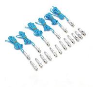 Sxhlseller Juego de Herramientas para Apretar y Tensar Cuerdas Herramienta Duradera para Cinchar Cables para Acampar Barco Uso Al Aire Libre Kit de 18 Piezas para Actividades Generales Al Aire Libre