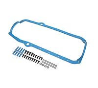 Sxhlseller Juego de Junta de Cárter de Aceite con Núcleo de Acero para | Construcción de acero de caucho, sello duradero a prueba de óxido, compatible con bloques pequeños, kit de instalación