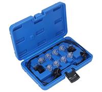 Sxhlseller Juego de Luces Noid de Probador de Inyector de de 11 Piezas |Kit de Diagnóstico Profesional con Caja de Almacenamiento para Geo