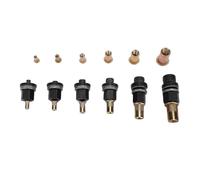 Sxhlseller Juego de Remachadoras Robustas y Eficientes para Unir Muebles Industriales con 6 Tamaños de Tuercas Remachadoras y Adaptadores para Uso Industrial