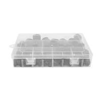 Sxhlseller Juego de Tapas de Tuerca Hexagonal de Goma de 145 Piezas M4-M12 |Cubierta Protectora de Perno Anticorrosión a Prueba de Humedad para Automóviles Motocicletas Mejoras para el Hogar