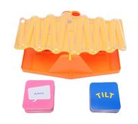 Sxhlseller Juego Interactivo de Inclinación de Canicas |Competencia de Fiesta Familiar de Ritmo Rápido para Adultos y Niños, Juguete de Batalla de Balancín de Mesa Portátil