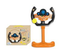 Sxhlseller Juguete de Volante para Niños de Educación Temprana Simulación de Alta Imitación con Música Dinámica para Habilidades Motoras e Imaginación Rosa 49x25cm (Sxhlsellerziogcra849-2)