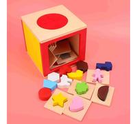 Sxhlseller Juguete Infantil para Entrenar la Memoria con Colores Vivos y Madera para la Coordinación Ojo-Mano