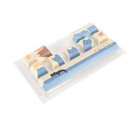 Sxhlseller KeyCaps KeyCaps de FAI -da -da The Lindo por último para 61 87 104 108 Teclado, Material PBT sin Decoración de Desvanecimiento (2)