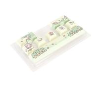 Sxhlseller KeyCaps KeyCaps de FAI -da -da The Lindo por último para 61 87 104 108 Teclado, Material PBT sin Decoración de Desvanecimiento (3)