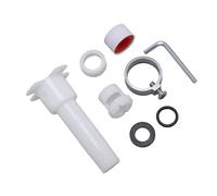 Sxhlseller Kit Adaptador Universal de Boquilla para Bañera 4 en 1 |Desviador a Prueba de Fugas para Tubería de 1/2 pulg. 3/4 pulg., Reemplazo de Boquilla de Grifo de Ducha con Rosca Frontal con