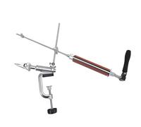 Sxhlseller Kit de Afilador de ángulo Fijo con de 360 grados, Clamp/Holder Ajustable, Piedras de Afilar de Corindón Blanco, de Afilado de Herramientas para Entusiastas de las Herramientas de