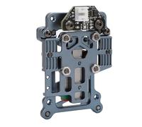 Sxhlseller Kit de Nivelación de Grifo CNC 2.4, EE-SX398 Sensor óptico Sonda de Cama Automática Montaje de Cabezal de Herramienta de Aleación de Aluminio de Precisión de 0,4 (Pista de alambre plateado)