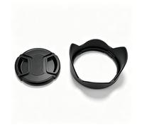 Sxhlseller Kit de Parasol y Tapa de Lente para XF 18-55 Mm F/2.8-4 R LM OIS, Tapa Frontal de 58 Mm, Revestimiento Mate Antideslumbrante, Bloqueo de Luz Parásita, Protección contra el Polvo,