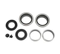 Sxhlseller Kit de Reparación de Eje Trasero, Aleación de Acero Reemplazo | Kit de cojinetes de viga de eje de 8 piezas con eje de 47 mm, OEM 513272 517407 517914