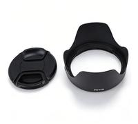 Sxhlseller Kit de Tapa de Lente para Pantalla de Lente, Revestimiento Antideslumbrante Mate para EF 35 Mm F1.4L II, con Parasol de de Cámara para Bloquear la Luz Parásita y