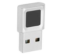 Sxhlseller Lector de Huellas Dactilares USB, para 10/11/32/64 bits, Escáner Biométrico de Huellas Dactilares con Llave de Seguridad, Coincidencia Rápida Táctil de 360 Grados