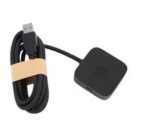 Sxhlseller Lector de Huellas Dactilares USB para PC 10 11 Hello, Escáner Biométrico con Cable de 1,5 M, Puertos Tipo C y A, Llave de Seguridad de Aleación de Zinc de 360 Grados para (Black)