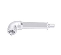 Sxhlseller Llave de Trinquete Inalámbrica de 1/2 Pulgada, Extensor de | Adaptador de accionamiento en ángulo recto, reparación automática, herramienta compacta, interruptor de marcha atrás, eje