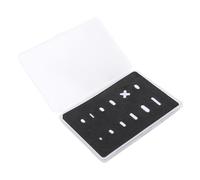 Sxhlseller Los Agitadores Mezcladores Magnéticos de 12 Piezas Proporcionan una Mezcla Consistente en Instrumentos de laboratorio: Material de PTFE