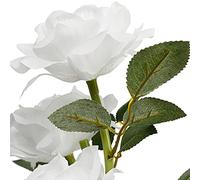 Sxhlseller Luz de Flor 3LED Luz de Jardín LED de Simulación Solar Decoración de de Maceta Solar, Linterna Decorativa Forma de Roja Brillante para una Iluminación Magnífica en la Noche, Parques