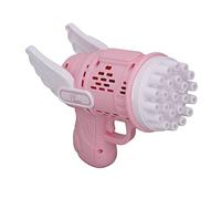 Sxhlseller Máquina de Burbujas para Niños, Juguete Fácil de Jugar, Fabricante de Burbujas para de Cumpleaños para Niños, Plástico de (PINK)