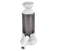 Sxhlseller Máquina Embutidora de Salchichas de Mano |Llenadora Manual Vertical de 2,2 Libras con 4 Tubos para Cocina Casera (Color café)