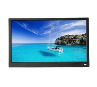 Sxhlseller Marco de Fotos Digital de 15 Pulgadas, álbum Electrónico con Pantalla Táctil HD 1080P |Reproductor de Música de Vídeo Montable en la Pared con Control Remoto y (Enchufe de la UE)