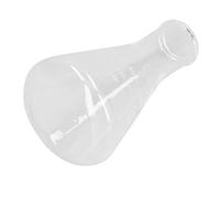 Sxhlseller Matraz Erlenmeyer de Vidrio de Borosilicato de Boca Estrecha de 250 Ml para Química de Laboratorio, Recipiente Cónico Engrosado para una Observación Clara y una Colocación Estable