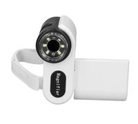 Sxhlseller Microscopio Digital para Niños 1000X |Microscopio de Bolsillo Portátil con Pantalla de 2 Pulgadas y 6 Luces LED (White)