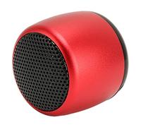 Sxhlseller Mini Altavoz Bluetooth de Metal con Subwoofer |USB Recargable Portátil Inalámbrico BT 5.0, Llamadas Manos Libres para Teléfono Tablet PC (Rojo)