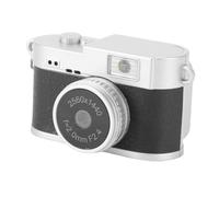 Sxhlseller Mini Cámara Llavero 2K HD, Pequeña Cámara Digital Retro con Pantalla a Color de 1,47 Pulgadas para Grabación de Estudios de Viajes, Videocámara Pequeña Portátil (Black)